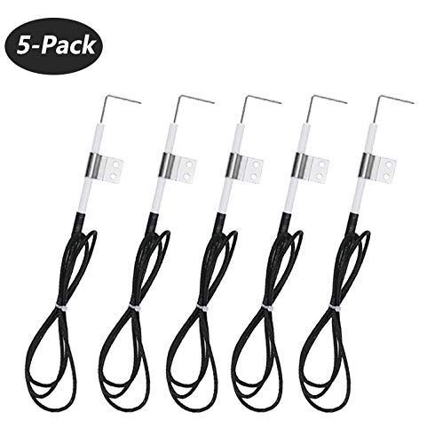 BBQ Future 5 Pack Grill Ignitor Electrode Replacement kit with Wire for Home
