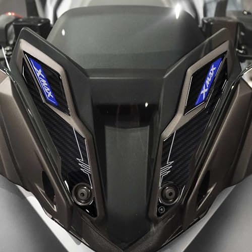 labelbike - 3D Sticker for Decoration and Protection of Motorcycle Windscreen Compatible with Yamaha Xmax 125-300 2023