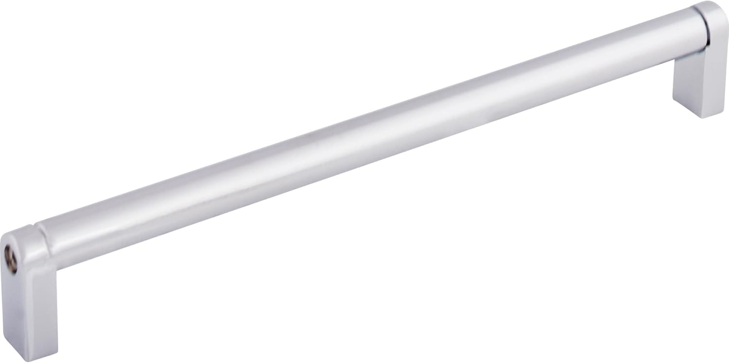 Top Knobs M2093 Bar Pulls Collection 8-13/16" Pennington Steel Bar Pull, Polished Chrome