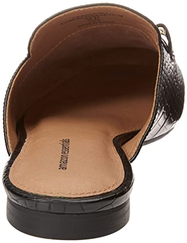 Image of Amazon Essentials Women's Slip On Buckle Mule, Backless