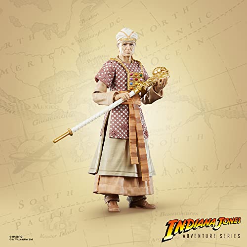 Figura Indiana Jones René Belloq de 15 cm réplica detallada Adventure Series para vitrina 6