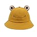 HAOHAG Bobs Mignon drôle Chapeau de Grenouille et Coiffures Jouets Familiaux Bobs Chapeau de pêcheur Pliable en Plein Air Chapeau de Soleil Chapeaux de Seau Chapeaux de Visière Chapeau de Plage