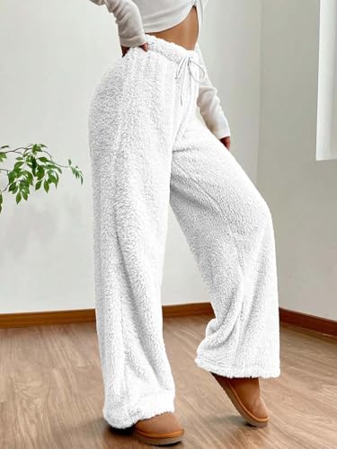 Image of KOTTY Women's Cozy Plush Fleece Lounge Pants - Ultra Soft Warm Relaxed Fit Comfort Wear