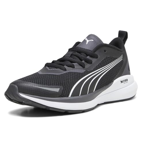 PUMA Kids Boys Kruz Nitro Lace Up Sneakers Shoes Casual - Black - Size 6 M2