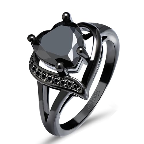 Promise-Rings-for-Her-Womens-Gifts-for-Christmas-Engagement-Rings-for-Women-Cubic-Zirconia-Ring-Wedding-Rings-Heart-Rings-Statement-Rings-for-Women