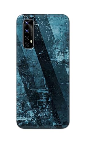 Image of Printed Hard Back Cover for Realme Narzo 20 Pro Back Cover (Rugged Background -J1) -190724(EA)