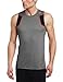 ASICS Men's Ard Singlet, Large, Black