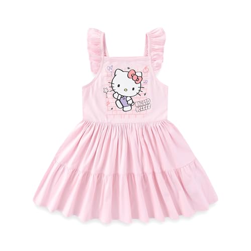 Hello Kitty Sanrio Girls 2 Pack Dress for Toddlers and Big Kids3