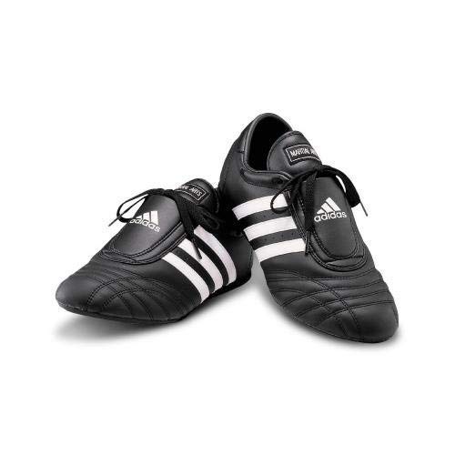 adidas SM II Shoe Black with White Stripes, 7