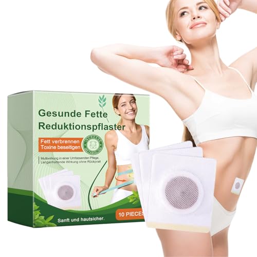 Parche Adelgazante Para Mujer - Parche Reductor Abdominal - Paquete de 10 Parches Termogénicos para Control del Apetito, Moldeo Corporal y Apoyo en Menopausia