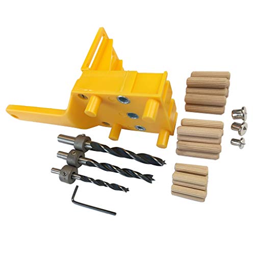 Conjunto de mandril bits de madeira para doca da Lovidver, brocas, pinos de madeira para doces.