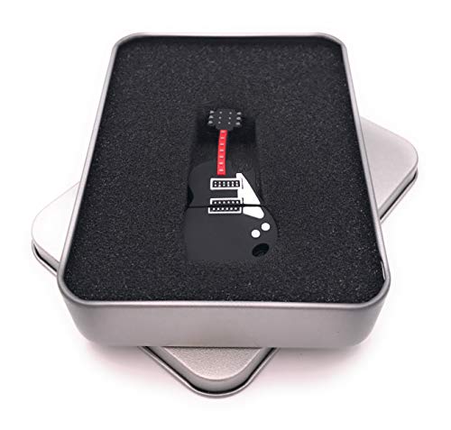 Clé USB guitare électrique 128 Go Onwomania en aluminium, le cadeau idéal pour musicien