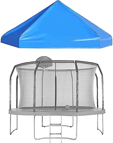 8FT Trampoline Canopy with Frame, Canopy Cover for Sunshine and Rain Snow, Backyard Outdoor Trampoline Tent Sunshade