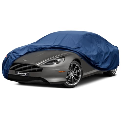 Image of Kaugung Heavy Duty Car Cover Custom Fit Aston Martin Rapide (2010-2019),Waterproof All Weather Resistant Outdoor Sun Rain Dust Snow Protection with Anti-Theft Lock.(USA Warehouse,Within 3-7 Days)