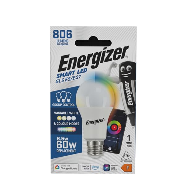 60W Smart LED GLS E27 RGBW S18460