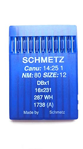 Schmetz Industrial Sewing Machine Needles: 16x231 CANU 14:25 1 (Packet of 10) (12/80)