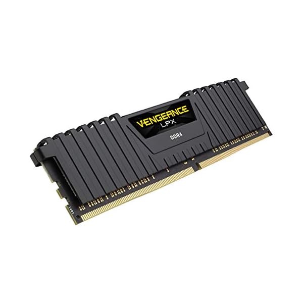 Corsair Vengeance LPX Módulo de 16 GB (1 x 16 GB) DDR4 3600 (PC4-28800) C18 1,35 V optimizado AMD Ryzen - Negro
