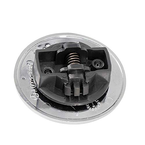 image for Sparkle-um 57MM Chrome Mercedes Benz Logo Flat Hood Star Emblem Badge 