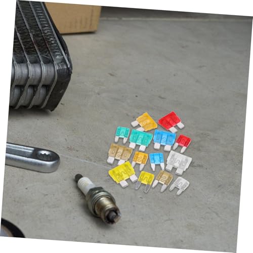 Kit profesional de fusibles para automóvil STOBAZA, 220 piezas, fusibles mini para automóvil, camión y RV miniatura 4