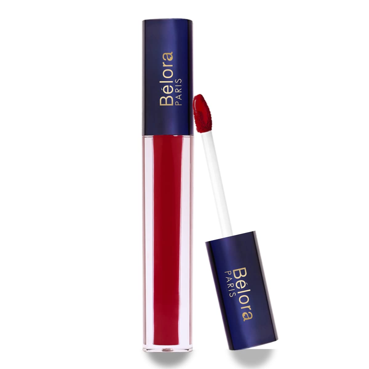 BeloraParis Long Kiss | Liquid Matte Lipstick |Non-Drying| Long Stay 18 hours|100% Matte| Vitamin E |Jojoba Oil| Vegan-Ruby Kiss