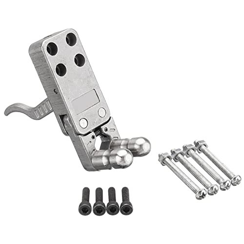 RUNAAJA Stainless Steel Slingshot Release Device DIY Slingshot Accessory Catapult Rifle Trigger with Screws