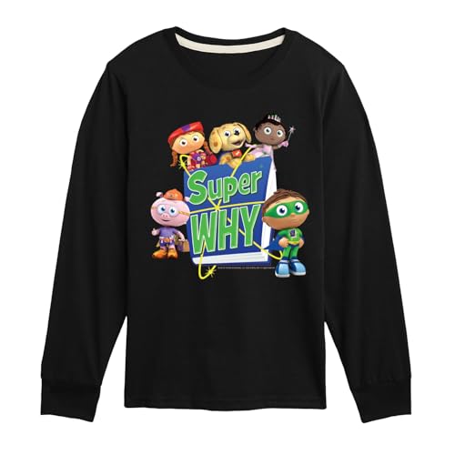 HYBRID APPAREL Super Why - Super Why Group - Youth Long Sleeve T-Shirt