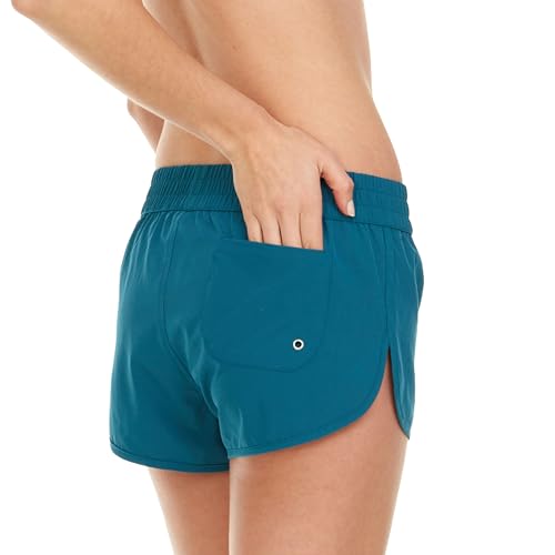 Image of Hurley 3 inch Swim Board Shorts for Women, Swim Shorts Women, Swimming Bottoms