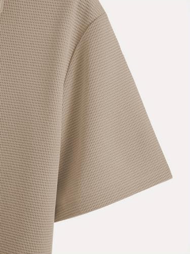 Image of TAGDO Men's Premium Waffle Knit Regular fit T-Shirt || Mens Tshirt (2018)