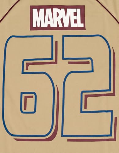 Marvel Mesh Soccer Jersey Athletic V-Neck T-Shirt Adult Sizes (X-Small - 2XL)3