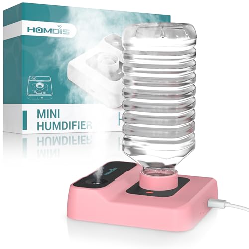 HOMDIS Portable Mini Humidifier with Nightlight