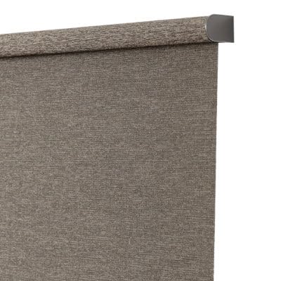 GoodHome Store Enrouleur tamisant sans perçage Eccles Marron 120 x 180 cm