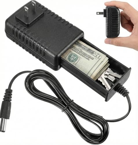 Secret Containers Hiding Places Wall Plug Diversion with Storage Compartment with Storage...