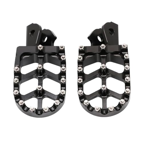 FULUSIC Reposapiés Moto para Sur para Ron para Sur-Ron para Surron 150F 230F 2003-2019 Piezas De Motocicleta Clavijas De Pie Pedales De Apoyo Pedales Reposapies Moto