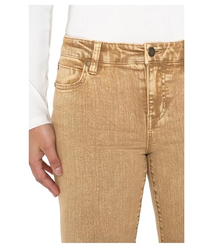 Liverpool Women's Hannah Mid-Rise Crop Flare Pants W/Fray3