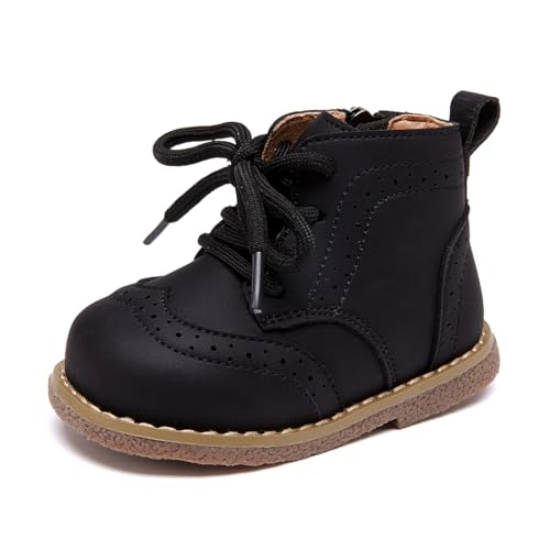 BMCiTYBM Baby Boys Girls Boots Infant Shoes First Walking Booties for All Seasons for 6 9 12 15 18 24 Months