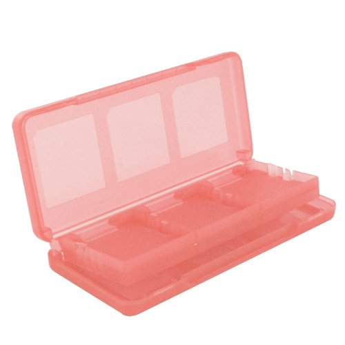 eForBuddy 6 in 1 Game Card Holder Case for Nintendo DSi, DS Lite, Pink