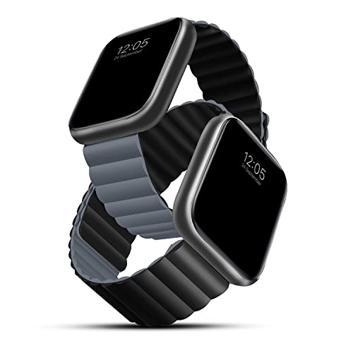 Image of GRIPP Reverser Premium Silicone Magnetic Watch Strap for 40mm /41mm /42mm, Watch Series 11 /10 /9 /8 /7 /6 /5 /4 /3 /2 /1, SE 3 /2 /1, Slim, Lightweight, Adjustable (Watch Not Included)