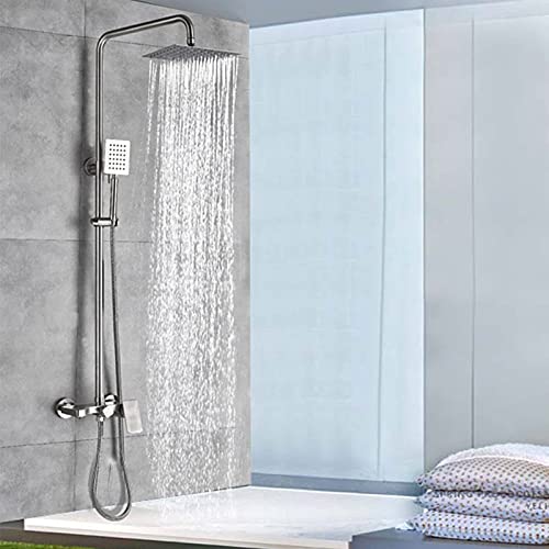 Kit pomme de douche effet pluie 10 pouces pour une salle de bain moderne