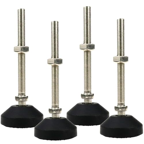 Image of M10 Leveling Feet 880 Lb Capacity, 4.8 Inches Height - 2 Inches Base, 4Pcs
