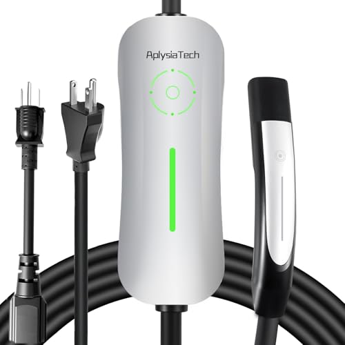 AplysiaTech Level 1/2 EV Tesla Charger,16A 120V/240V Tesla Home Charging Station, 21FT Cable NEMA...