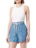 Bermuda Denim Springfield Shorts, Bleu Moyen, 34 Femme