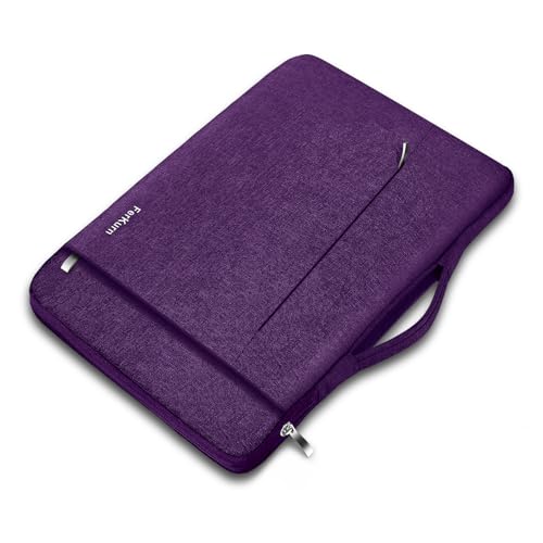 Ferkurn Laptop Case Sleeve for Men Women Chromebook Case Compatible with MacBook Air/Pro Lenovo Surface HP Dell ASUS Acer 11.6 inch Purple