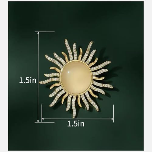 Image of Brooch Pins For Women Fashion Elegant Brooches Lapel Badges Coat Sweater Scarves Shawl Dress Accessory Wedding Party Prom Jewelry