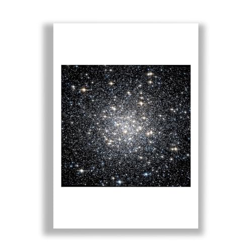 Impresión artística Hubble Telescope Messier 56, póster semibrillante decorativo