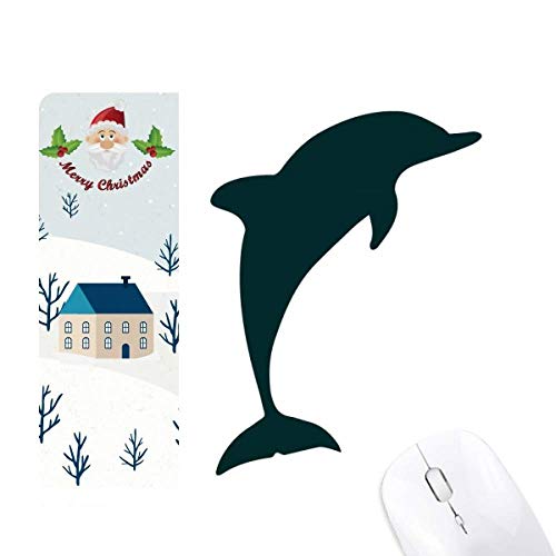 Tapis de souris dauphin amical océan bleu cadeau de noël maison