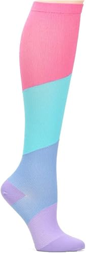 Nurse Mates Calcetines de pantorrilla Compresión de 12-14 mmHg Soporte y comodidad superiores 1 par