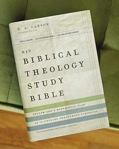 NIV, Biblical Theology Study Bible, Hardcover, Comfort Print: Follow God's Redemptive Plan as It Un