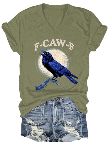 FCawF T-Shirt, FCawF Crow Shirt for Women Men