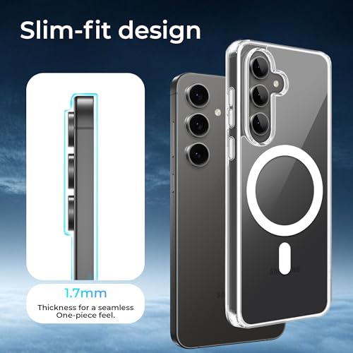 Image of A rtistque Clear Back Cover Case for Samsung Galaxy S23 Fe 5G | Acrylic | Transparent Case for Samsung Galaxy S23 Fe 5G | Shockproof TPU | Stylish Protective Design - Transparent