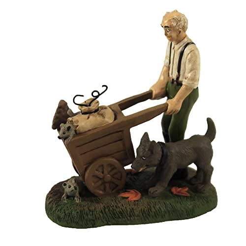 Department 56 Snow Village Halloween Accessories Rat-Catcher Figurine, 3.250, Multicolor
